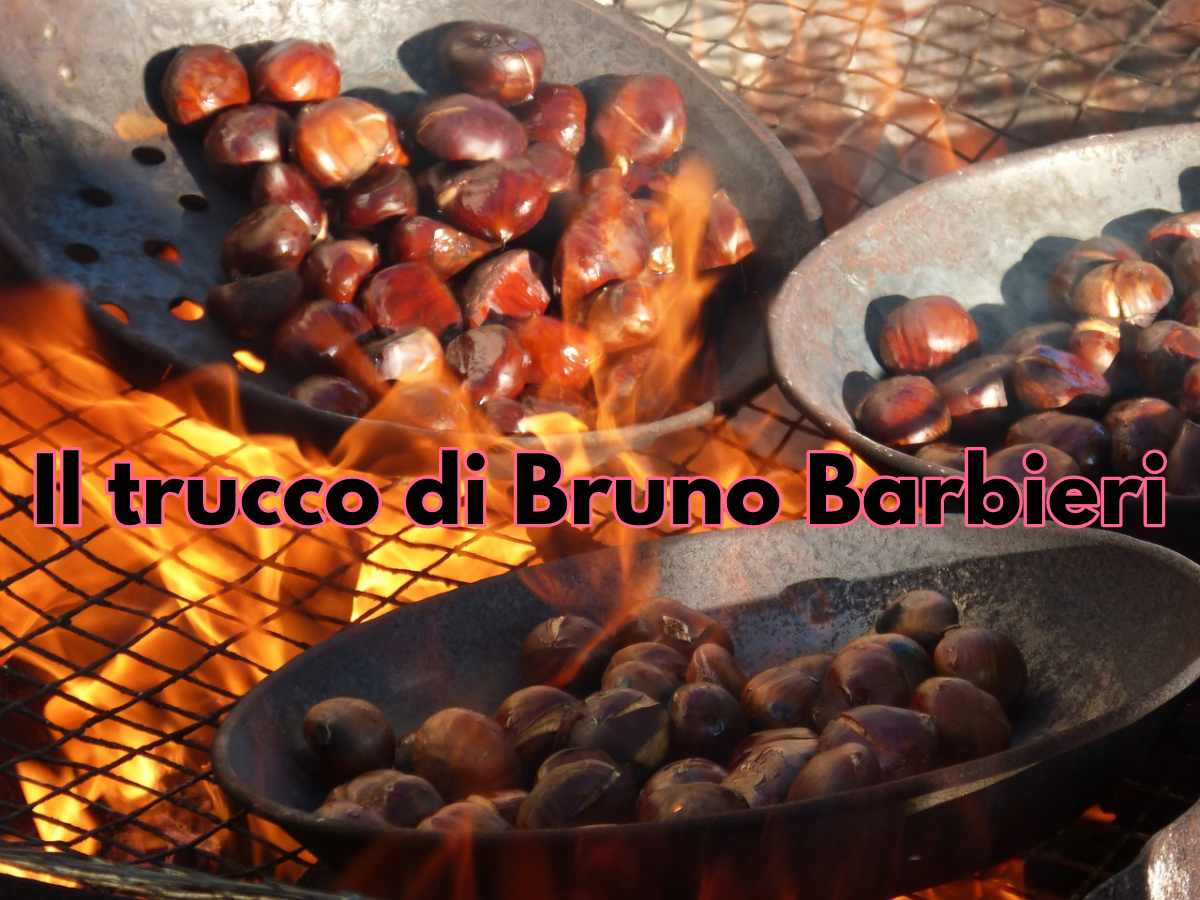 Castagne perfette? Usa il trucco di Bruno Barbieri!