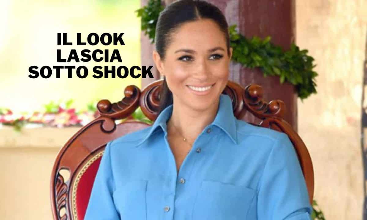 Meghan Markle look discutere