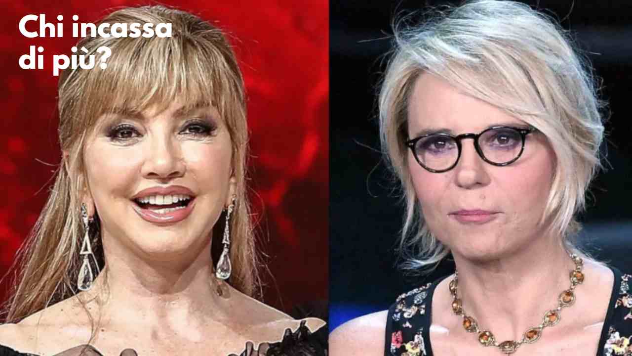 milli carlucci e maria de filippi