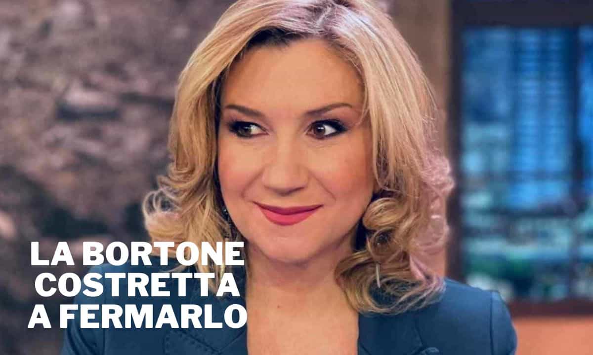 Serena Bortone costretta intervenire Oggi è un altro giorno