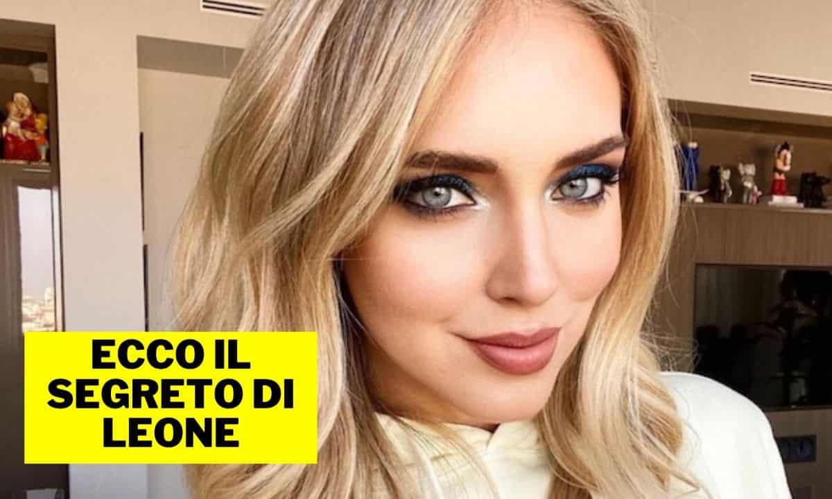 Chiara Ferragni svela segreto figlio Leone