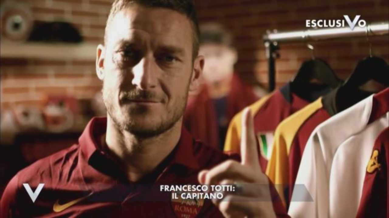 francesco totti annuncio