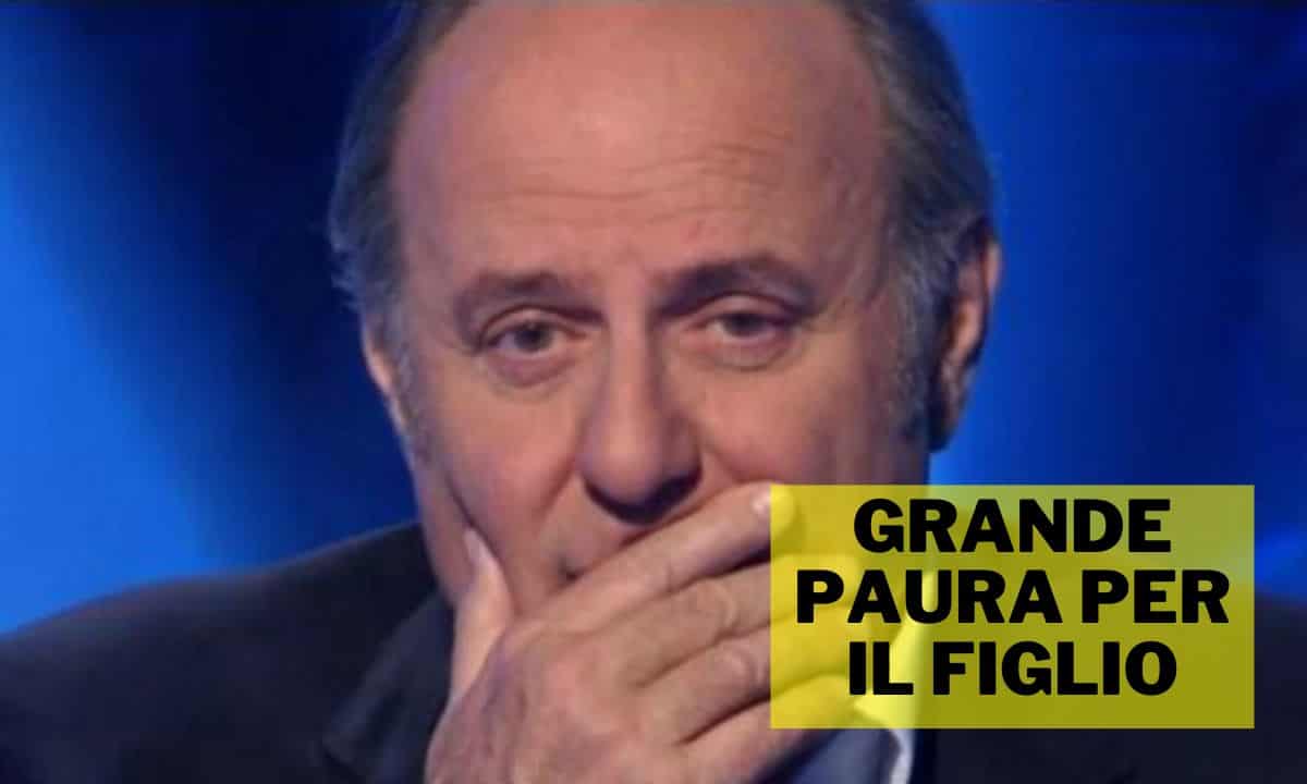 Gerry Scotti paura per il figlio