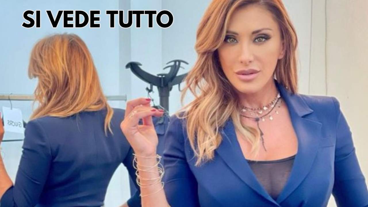 sabrina salerno maglietta bagnata