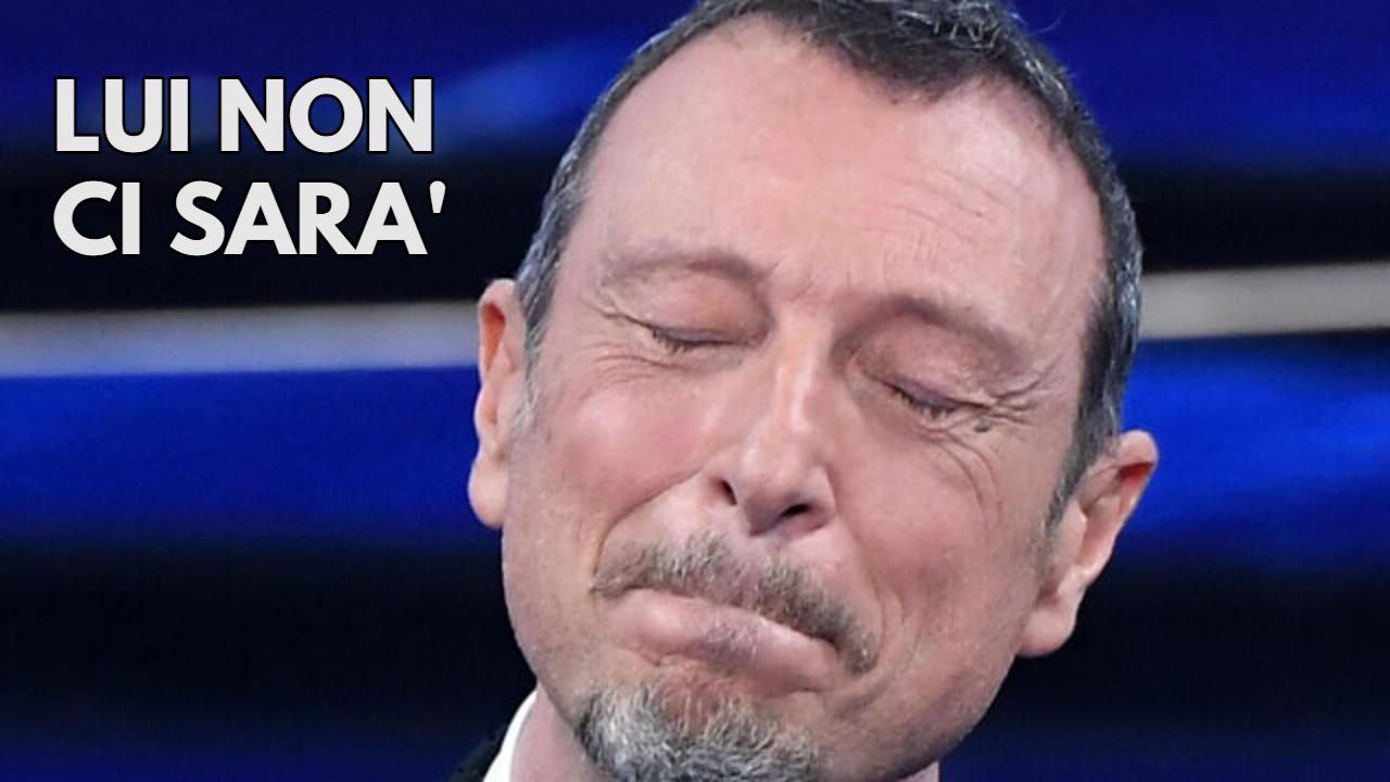 sanremo 2023 lui non ci sarà