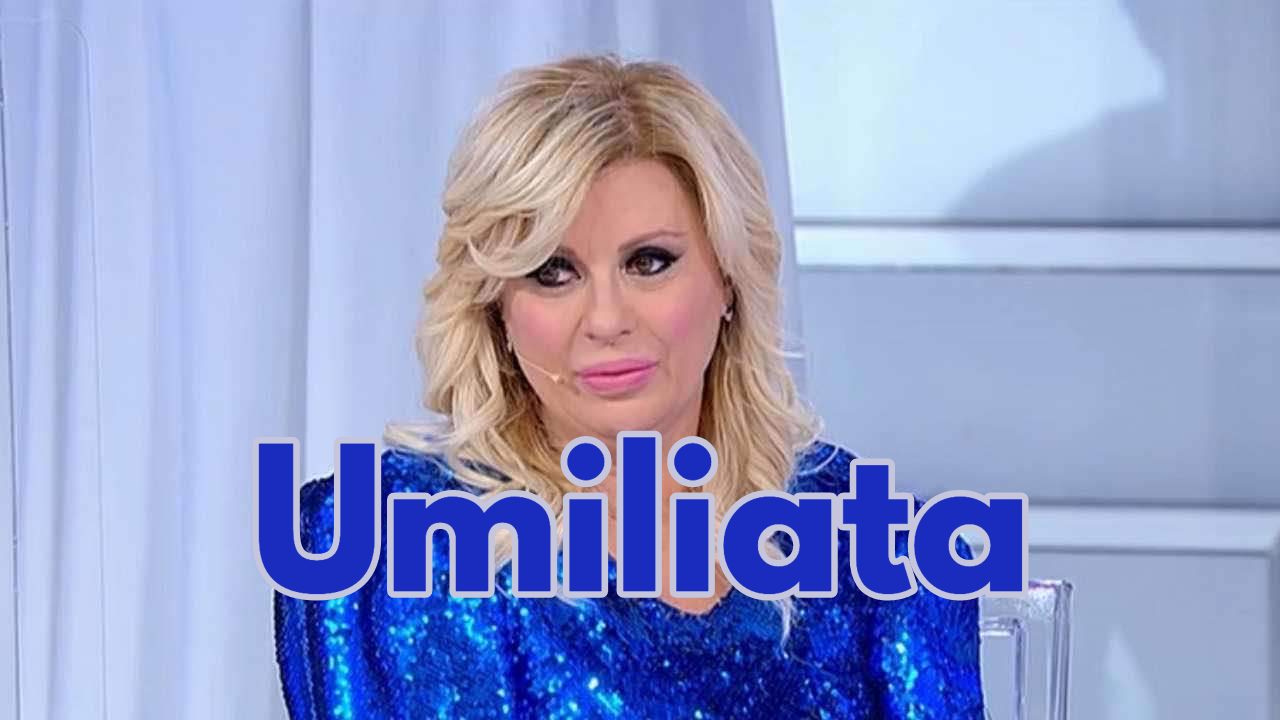 Tina Cipollari: l'umiliazione che non ti aspetti arriva