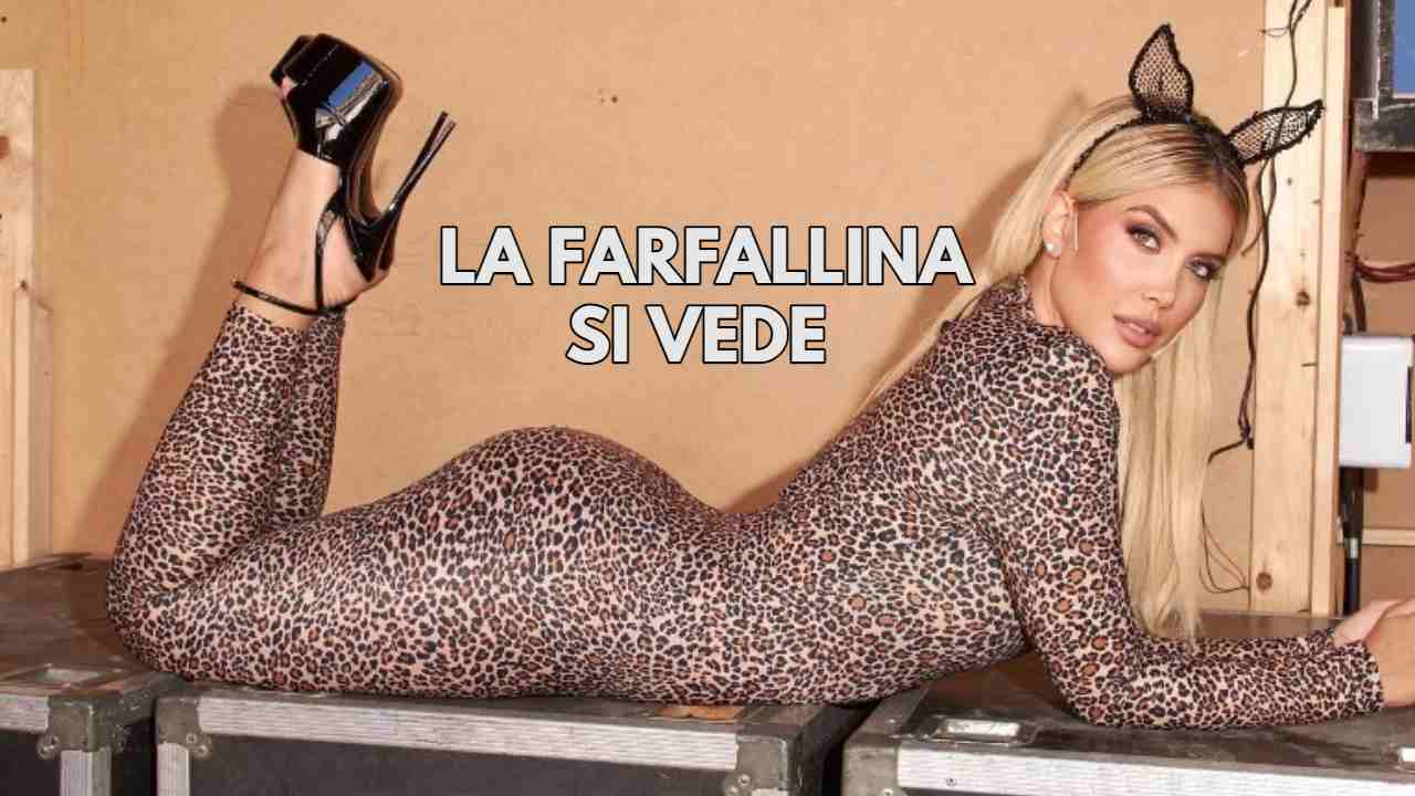 wanda nara farfallina tatuaggio